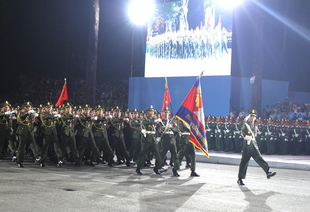 Ấn tượng hình ảnh buổi sơ duyệt Lễ kỷ niệm 50 năm Ngày giải phóng miền Nam, thống nhất đất nước