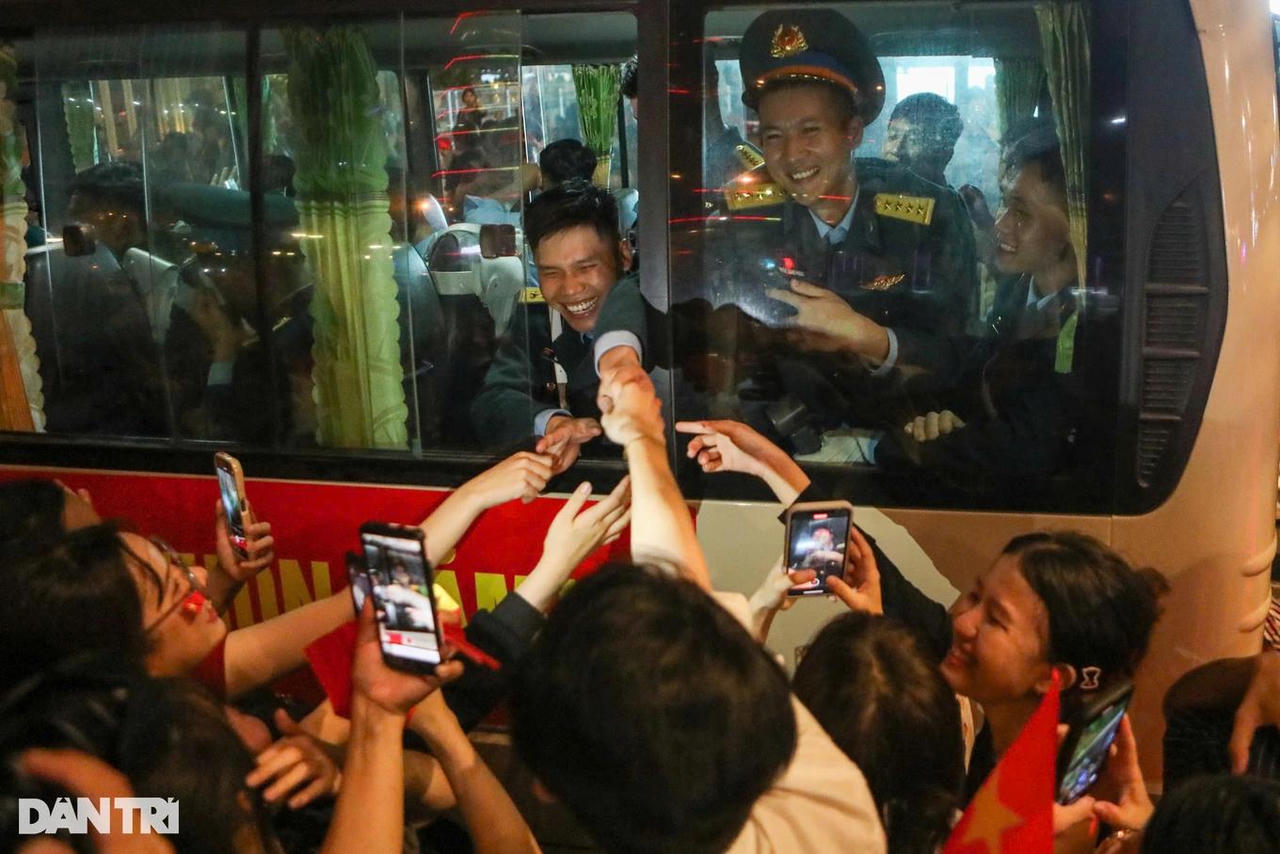 Ấn tượng hình ảnh buổi sơ duyệt Lễ kỷ niệm 50 năm Ngày giải phóng miền Nam, thống nhất đất nước