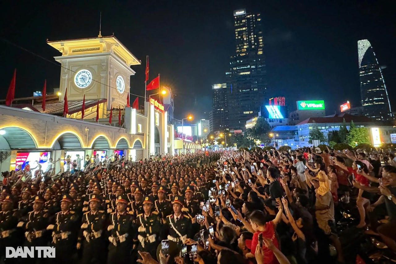 Ấn tượng hình ảnh buổi sơ duyệt Lễ kỷ niệm 50 năm Ngày giải phóng miền Nam, thống nhất đất nước