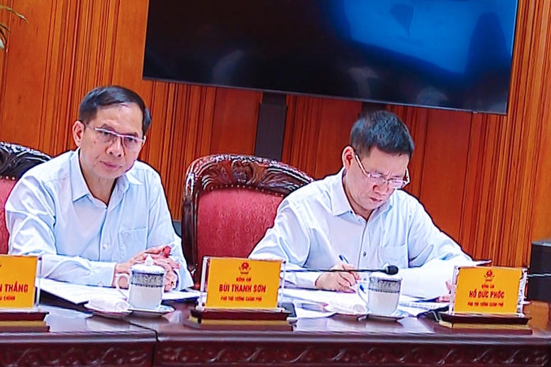 Thường trực Chính phủ cho ý kiến về 4 nội dung quan trọng