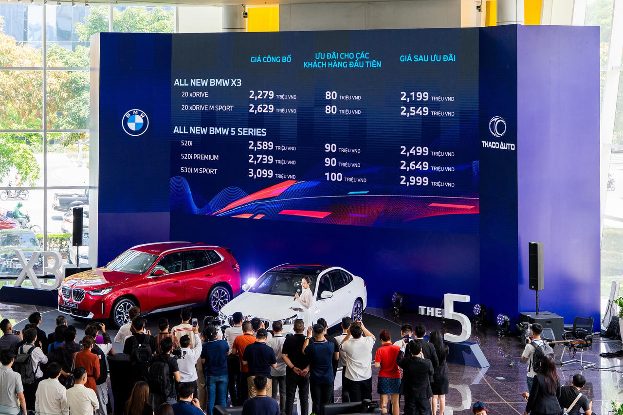 THACO AUTO giới thiệu thế hệ sản phẩm BMW hoàn toàn mới tại Việt Nam 