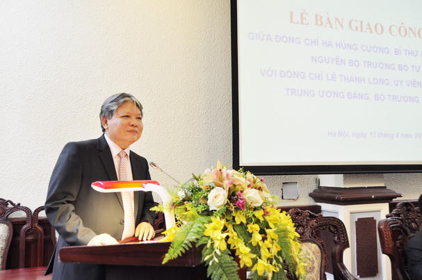 Bộ trưởng Lê Thành Long hứa dành trọn tâm huyết cho ngành Tư pháp 