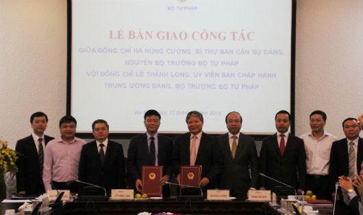 Bộ trưởng Lê Thành Long hứa dành trọn tâm huyết cho ngành Tư pháp 