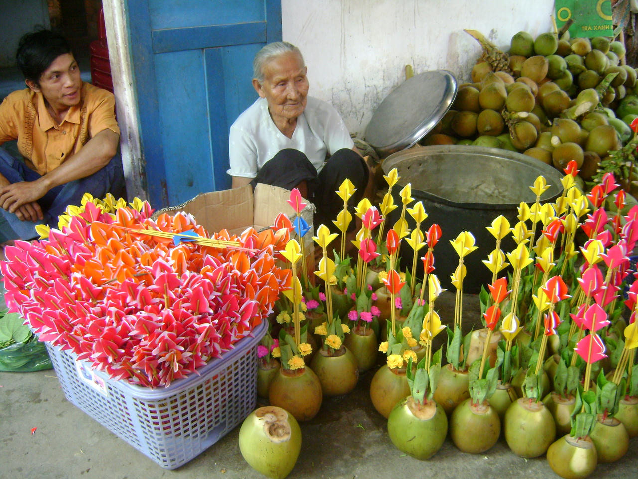 Độc đáo lễ hội cúng dừa ở Sóc Trăng