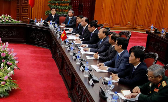 Tổng thống Obama hội kiến Tổng Bí thư và Thủ tướng Chính phủ