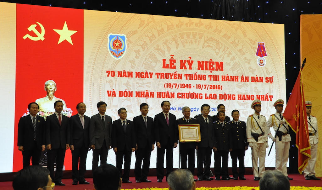 Bộ Tư pháp long trọng tổ chức Lễ Kỷ niệm 70 năm Ngày truyền thống Thi hành án dân sự