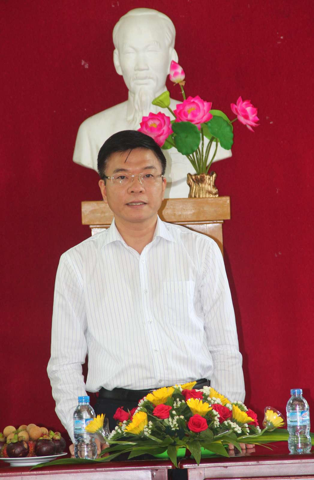 Bộ trưởng Lê Thành Long làm việc tại Sóc Trăng, Vĩnh Long