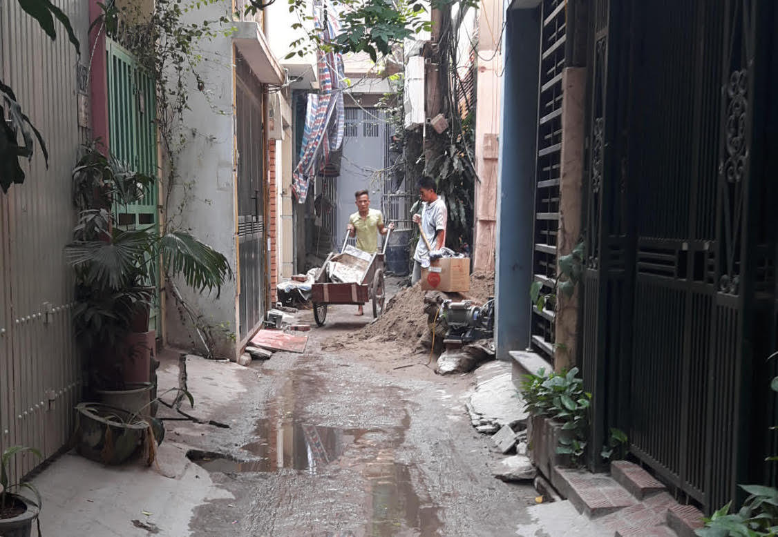 Ngõ Thái Thịnh 2, Hà Nội: Dân kêu trời vì mất trật tự xây dựng