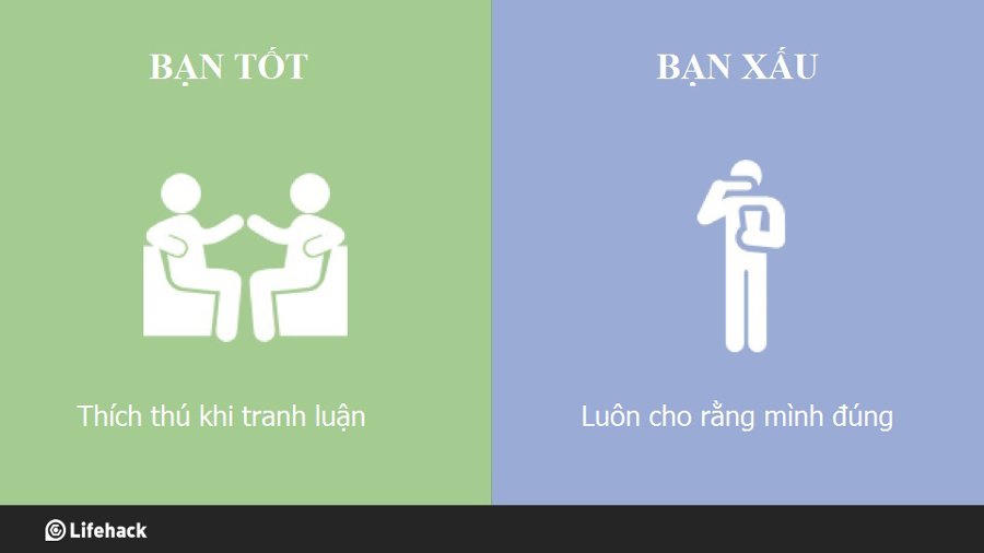 bạn tốt, bạn xấu