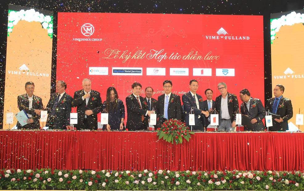 Ra mắt ấn tượng thương hiệu bất động sản Vimefulland 