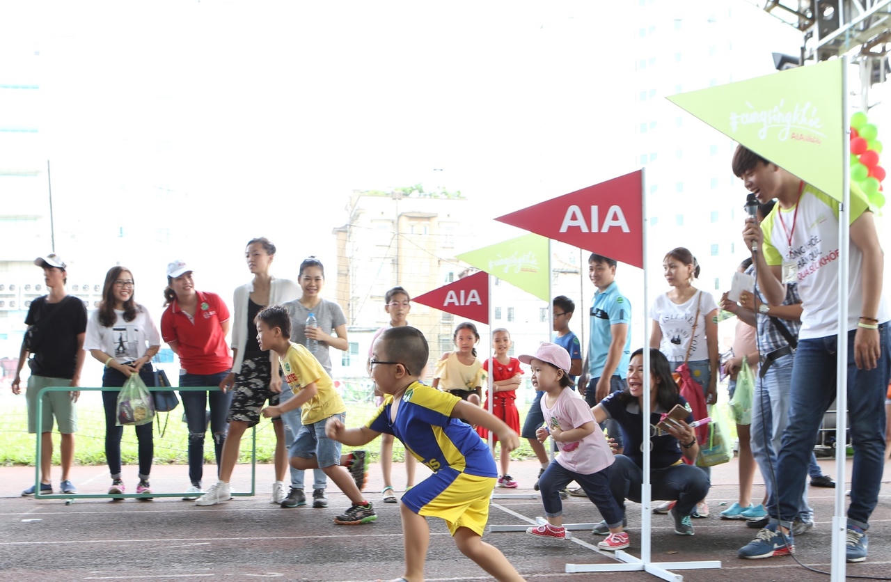 Khởi động Ngày hội Gia đình ““AIA VITALITY DAY”                          