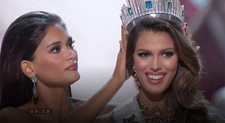 Ngắm Tân Hoa hậu Hoàn vũ với 2 bộ váy của nhà thiết kế Việt Nam