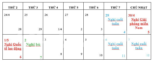 Giỗ tổ Hùng Vương: Không thực hiện hoán đổi, chỉ nghỉ một ngày