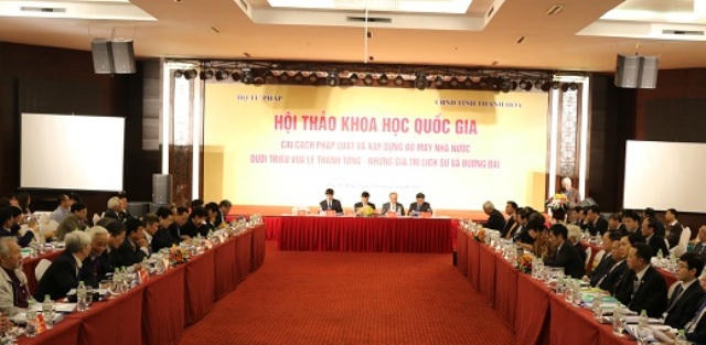 ​  Khai mạc Hội thảo quốc gia về pháp luật dưới triều vua Lê Thánh Tông 