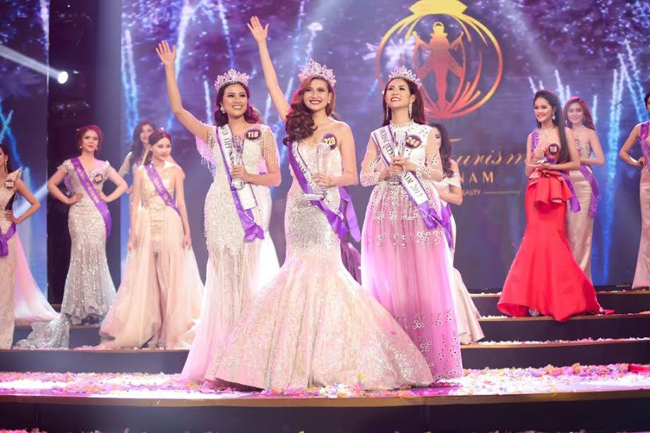 Khánh Ngân đăng quang Hoa khôi Du lịch Việt Nam 2017