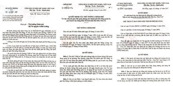 Dự án biển du lịch Tiên Sa: Chủ đầu tư khẳng định chỉ giải trình và xin ý kiến chỉ đạo 