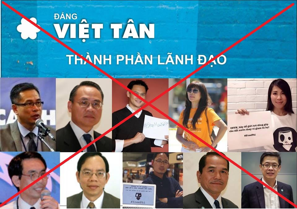 Việt Tân: Vỏ bọc cho những tên tội phạm