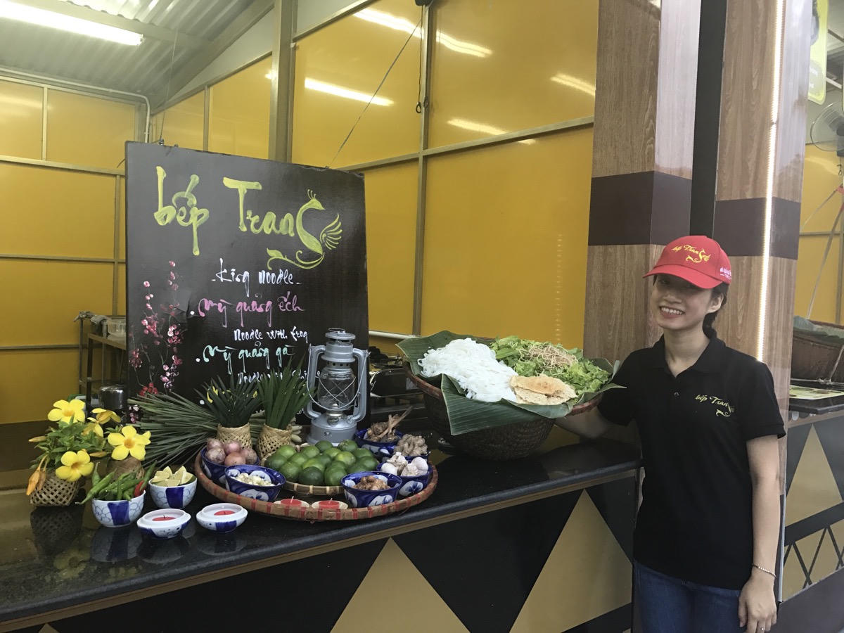 Không gian ẩm thực Ngũ hành trước giờ G