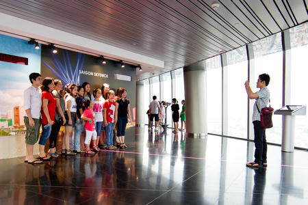 Những nét độc đáo bên trong Tòa tháp Bitexco Financal