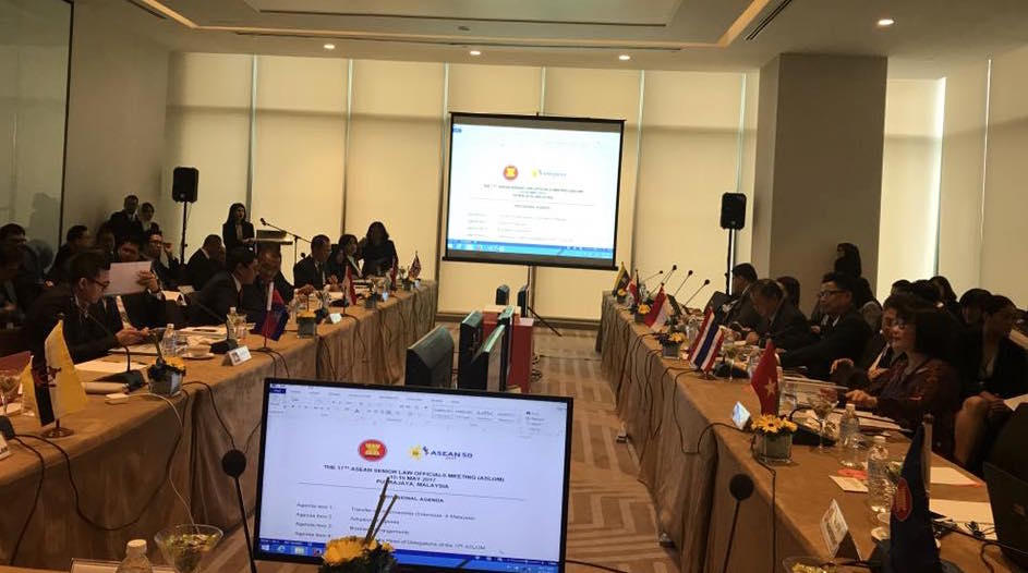 Khai mạc Hội nghị lần thứ 17 Quan chức pháp luật cao cấp  các nước ASEAN