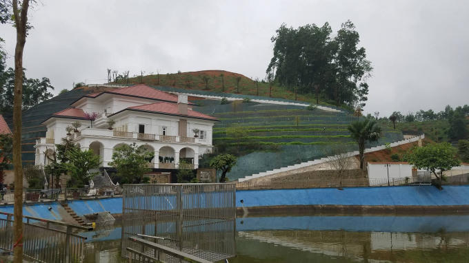 Khu dinh thự khủng tựa núi của Giám đốc Sở TNMT Yên Bái được chuyển đổi như thế nào?