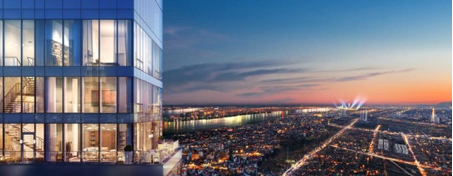 Tầm nhìn panorama khẳng định đẳng cấp sang trọng của căn hộ Sunshine City