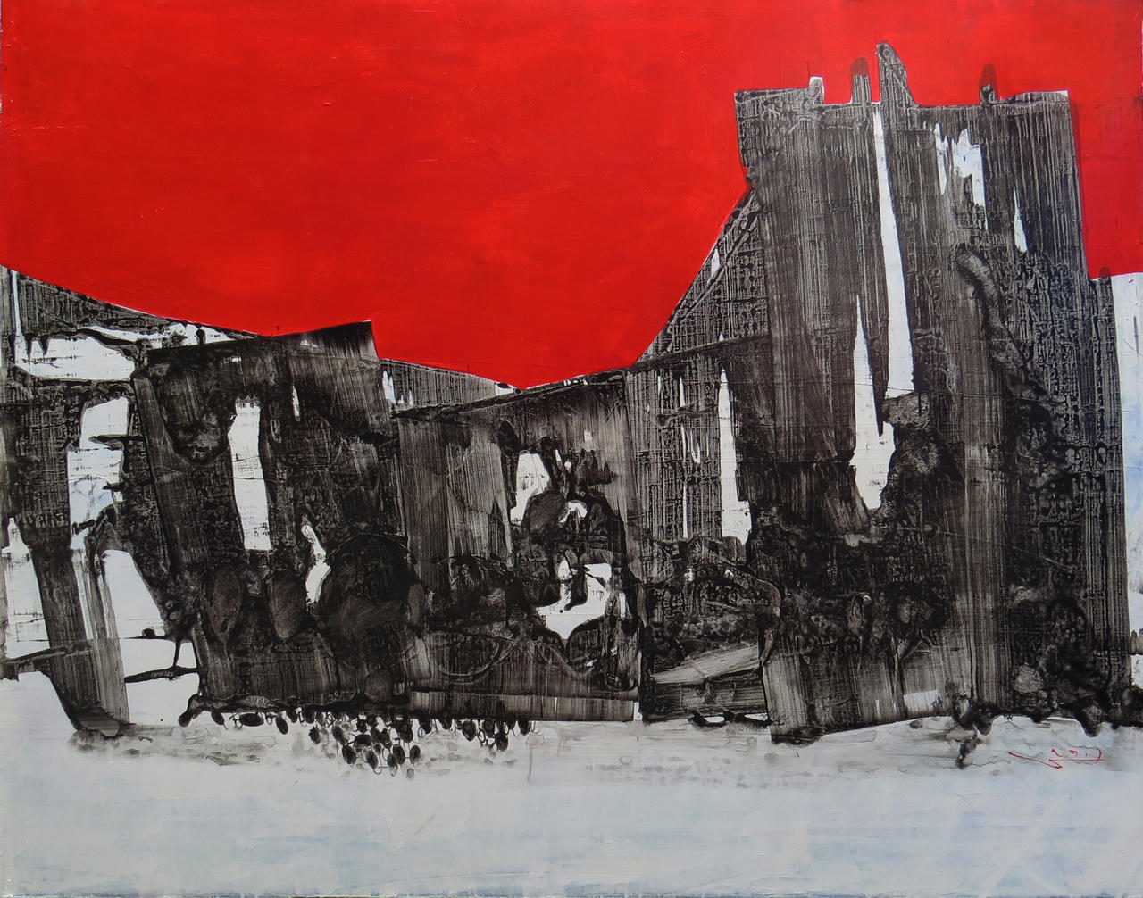 Hoạ sỹ Hùng Rô và những lát cắt Nghiêng đêm