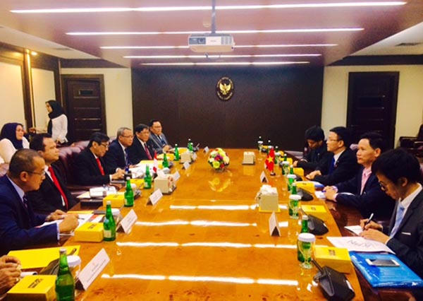 Thiết lập quan hệ hợp tác song phương về pháp luật giữa Việt Nam và Indonesia