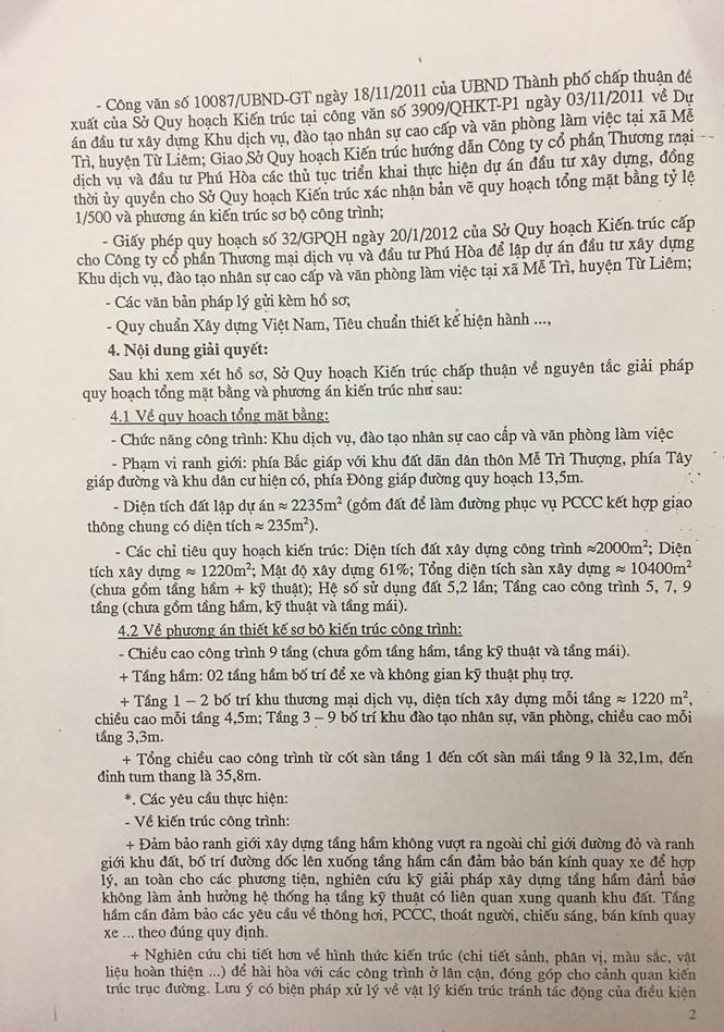 Hà Nội: Ông Nguyễn Văn Hải đã ký những văn bản gì liên quan vụ thu hồi đất tại Mễ Trì?