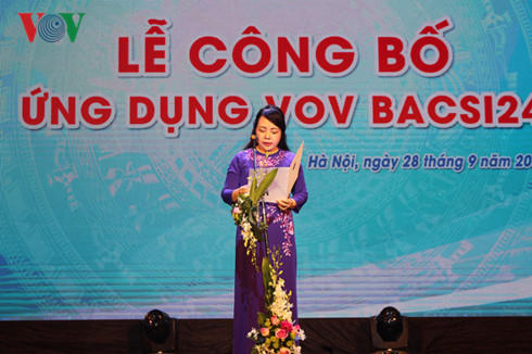 vov ra mắt ứng dụng tư vấn sức khoẻ trực tuyến vov bacsi24 hình 3 vov ra mat ung dung tu van suc khoe truc tuyen vov bacsi24 hinh 3