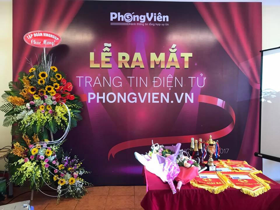 Ra mắt trang tin Phongvien.vn