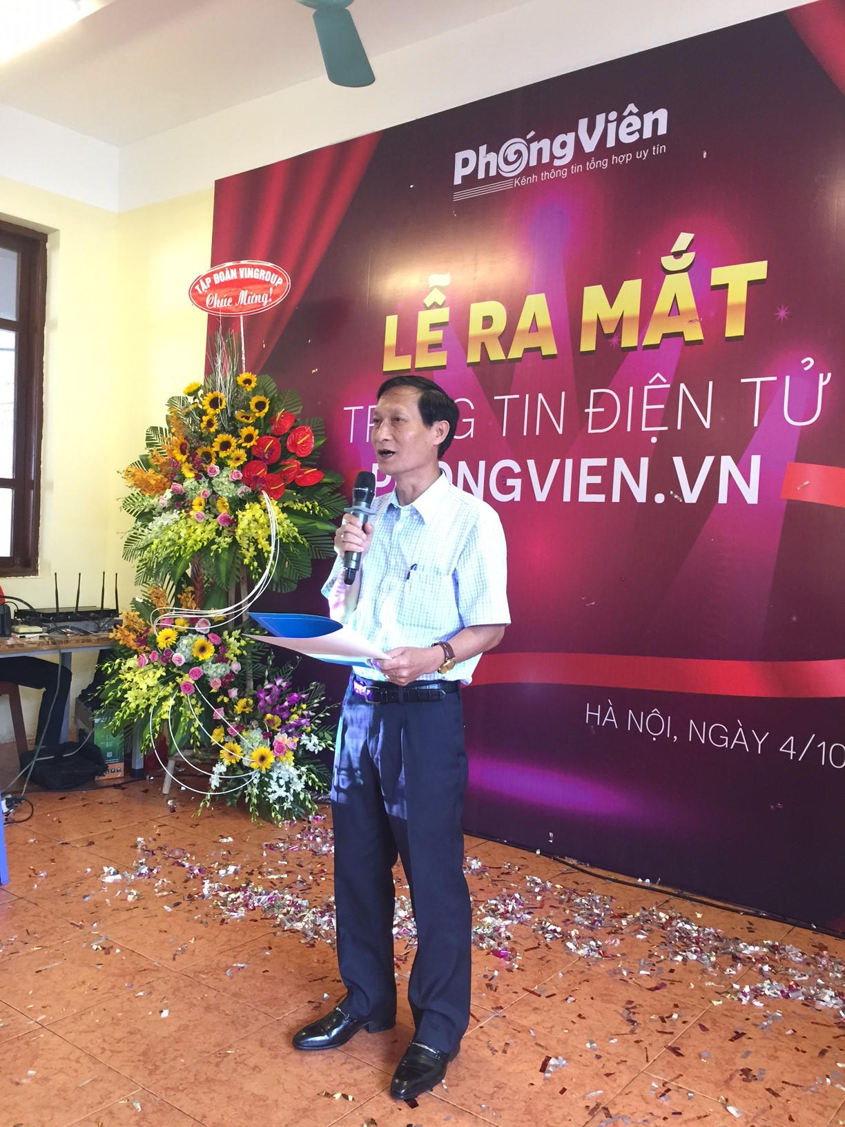 Ra mắt trang tin Phongvien.vn