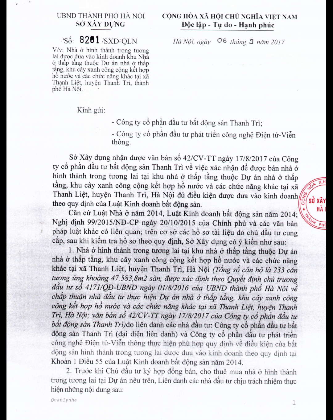 Vimefulland: Pháp lý minh bạch để tạo niềm tin vững chắc cho người mua nhà