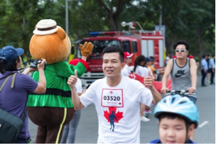 Manulife Việt Nam đóng góp gần 200 triệu đồng cho Quỹ Terry Fox