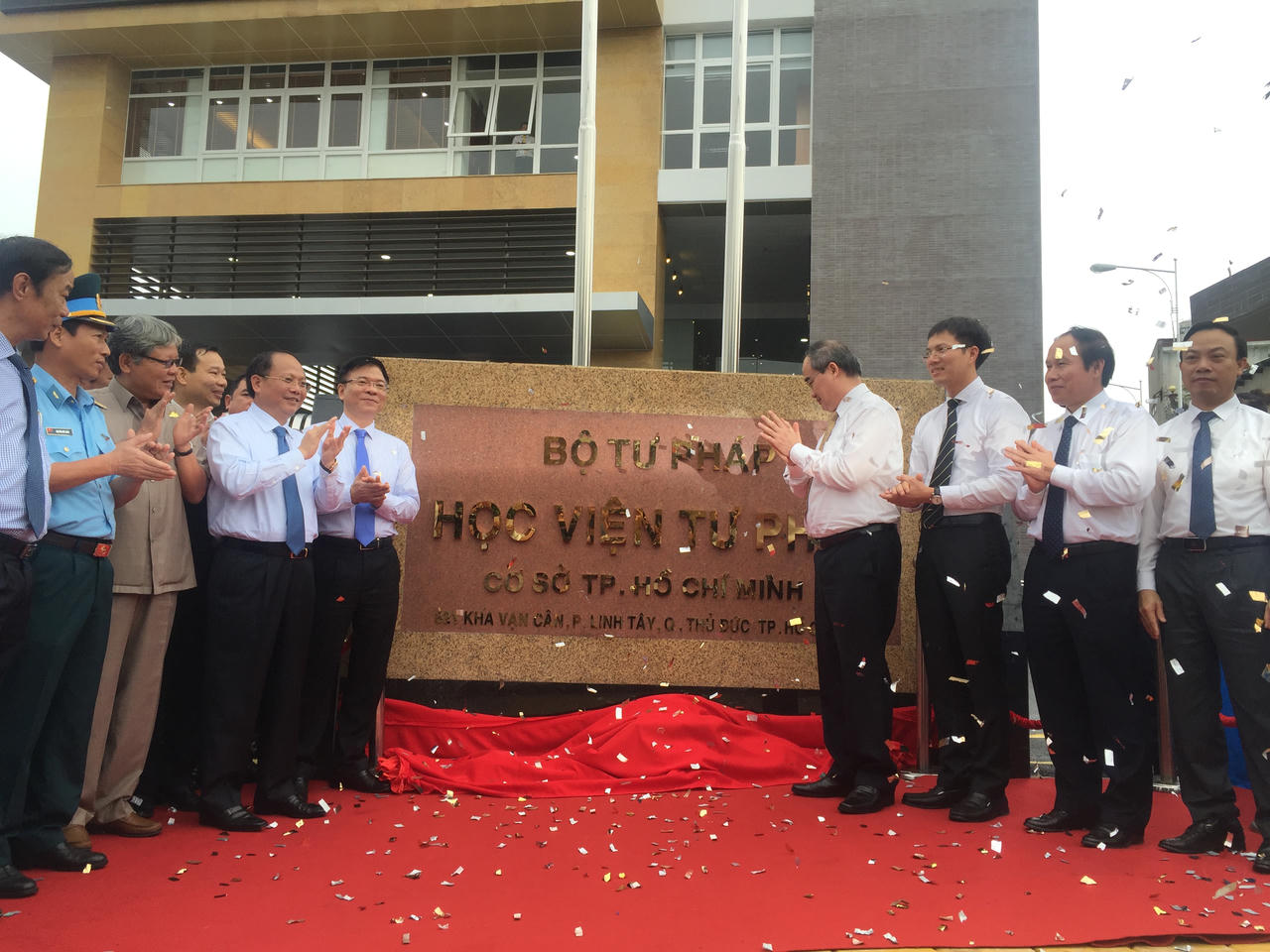 Khánh thành trụ sở mới Học viện Tư  pháp  tại TP. Hồ Chí Minh