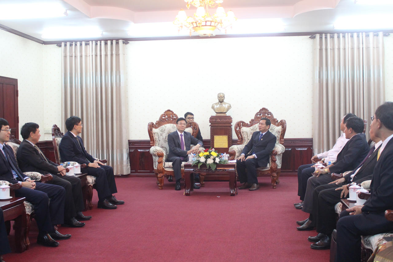 Bộ trưởng Lê Thành Long kết thúc tốt đẹp chuyến thăm và làm việc tại Lào