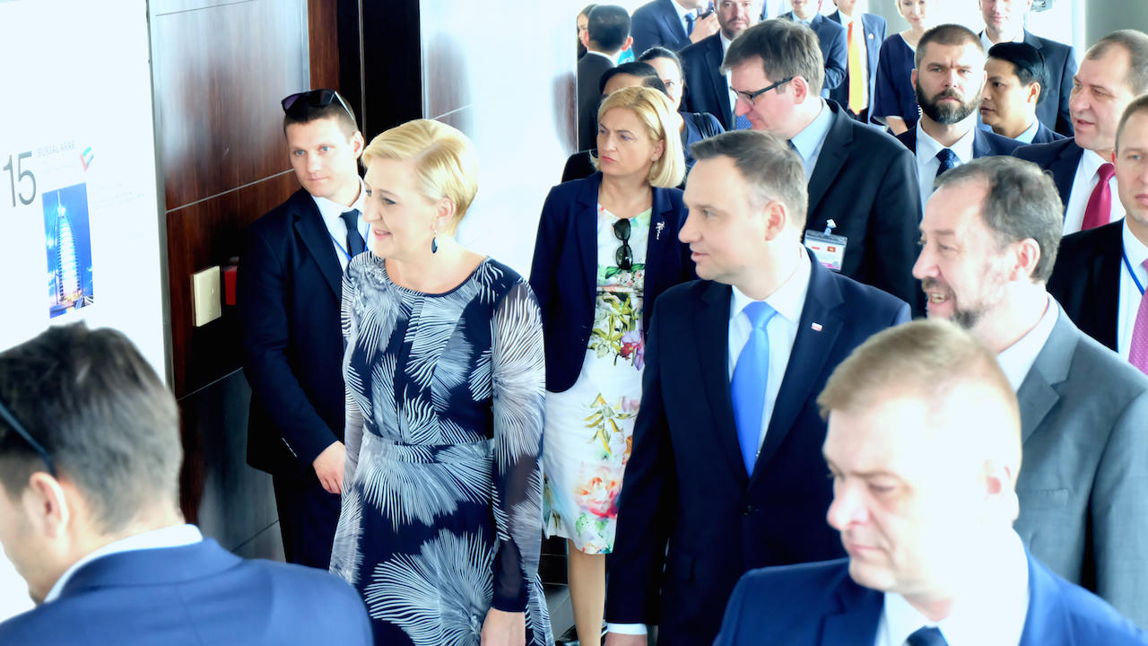 Tổng thống Ba Lan và Phu nhân tới thăm tháp Tài chính Bitexco