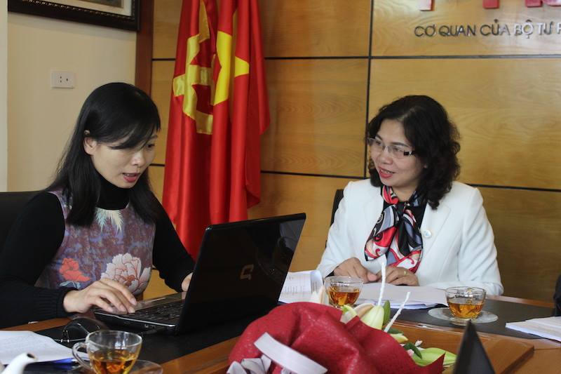 Đối thoại trực tuyến về “Bảo đảm quyền được thông tin pháp luật của công dân”