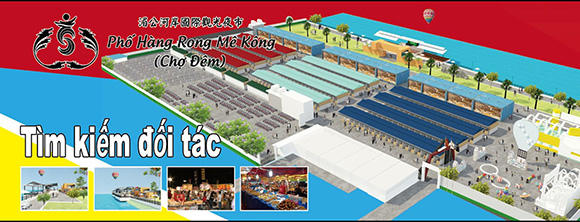 Chợ đêm Mê Kông - Mô hình chợ đêm đầu tiên và lớn nhất tại Việt Nam