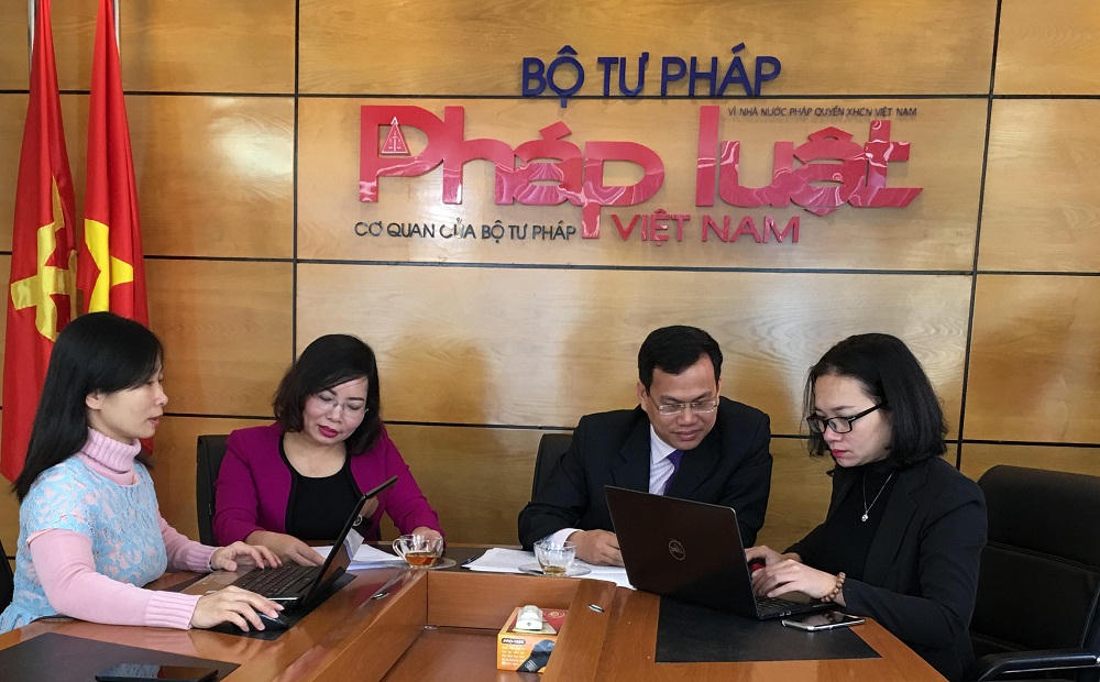 Đối thoại trực tuyến về ” Xây dựng cấp xã đạt chuẩn tiếp cận pháp luật”