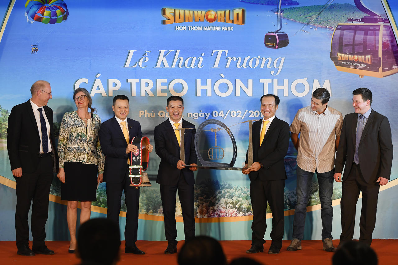 Tuyến cáp treo dài nhất thế giới chính thức khai trương tại Phú Quốc