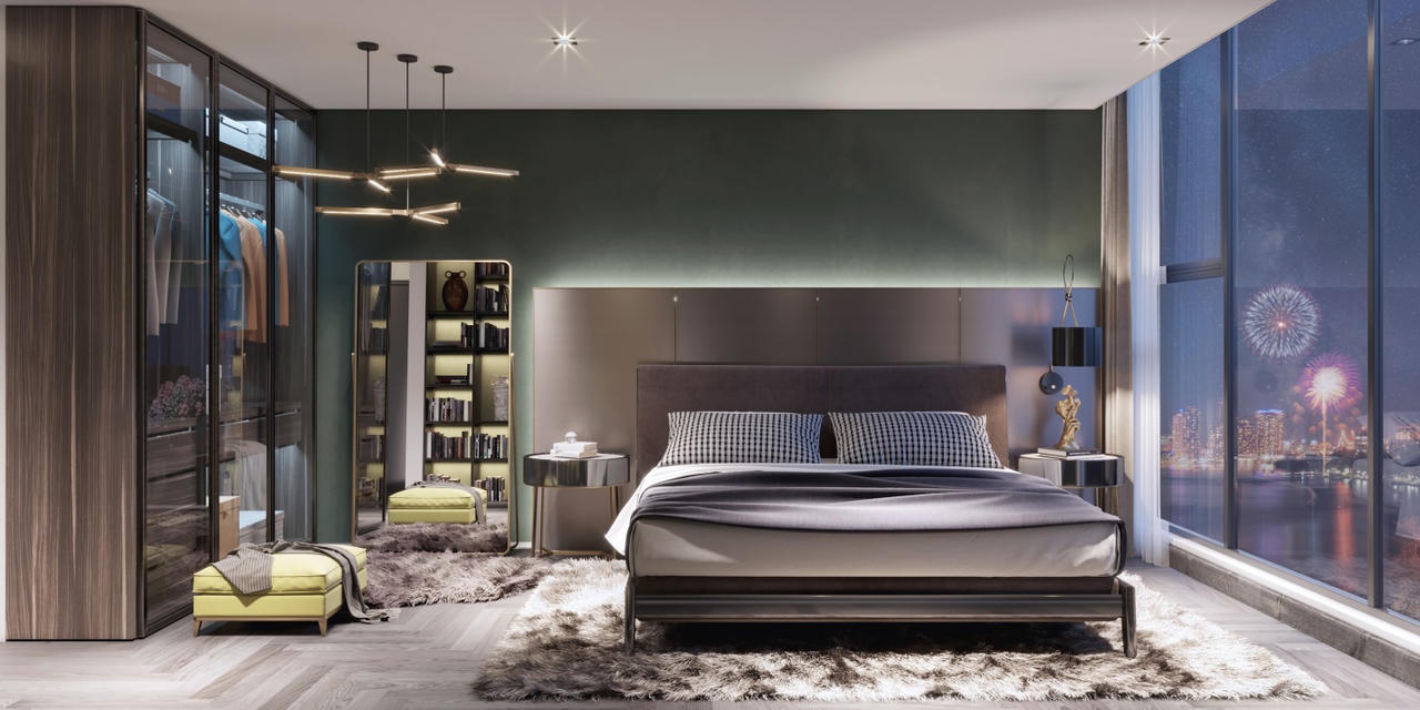 Điểm ngắm pháo hoa giao thừa siêu VIP tại Sun Grand City Thuy Khue Residence