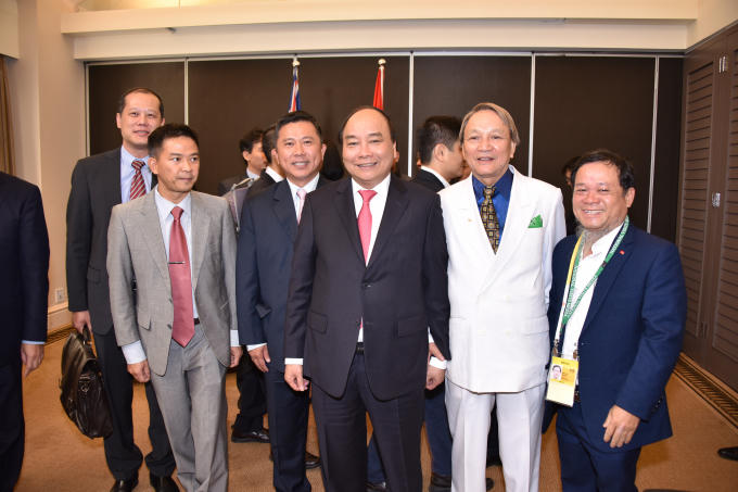 Thủ tướng Nguyễn Xuân Phúc gặp CLB khoa học Việt kiều Úc.