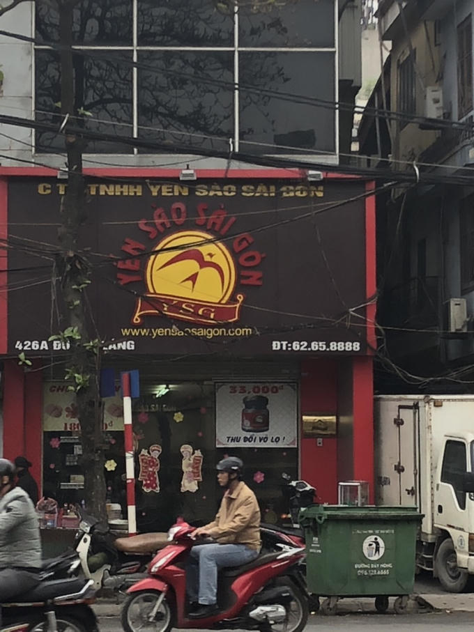 Trụ sở Công ty Yến Sào Sài Gòn.