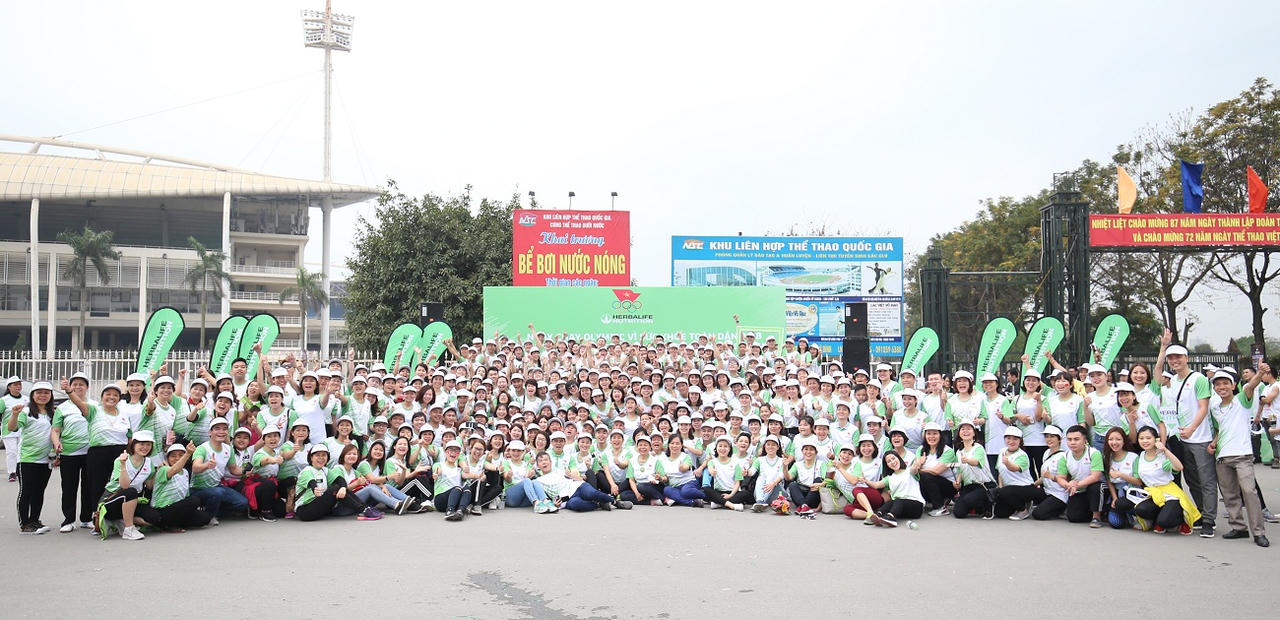 Herbalife đồng hành cùng Uỷ ban Olympic Việt Nam hưởng ứng Ngày chạy Olympic
