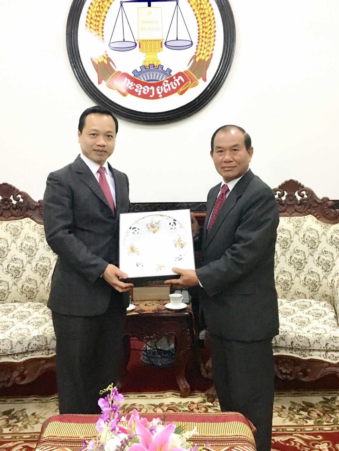 Khởi động Dự án Hỗ trợ Học viện Tư pháp quốc gia Lào do Chính phủ Việt Nam tài trợ 