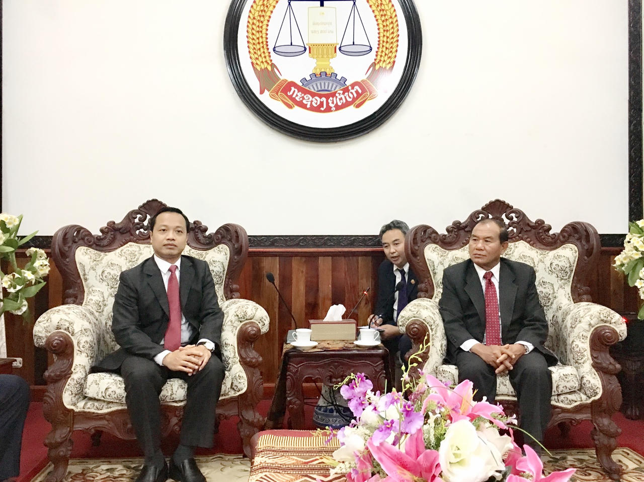 Khởi động Dự án Hỗ trợ Học viện Tư pháp quốc gia Lào do Chính phủ Việt Nam tài trợ 