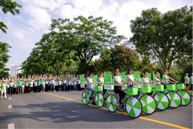 Hơn 10.000 thành viên và nhân viên Herbalife hào hứng tham gia chạy vì sức khoẻ toàn dân