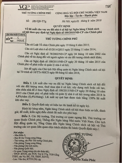 Người dân mua nhà ở xã hội lại được tiếp cận với nguồn vốn vay mới