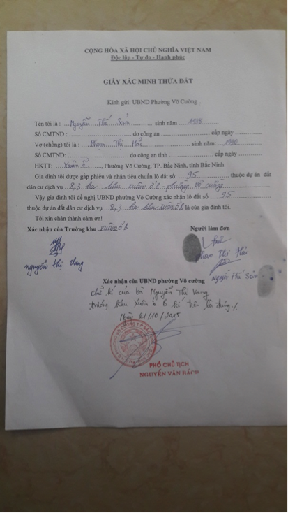 Bắc Ninh: Người dân kêu trời khi mua đất dịch vụ 